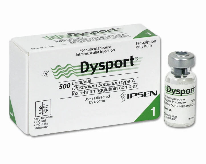 Dysport 500U – Toxina botulínica tipo A original para uso médico estético