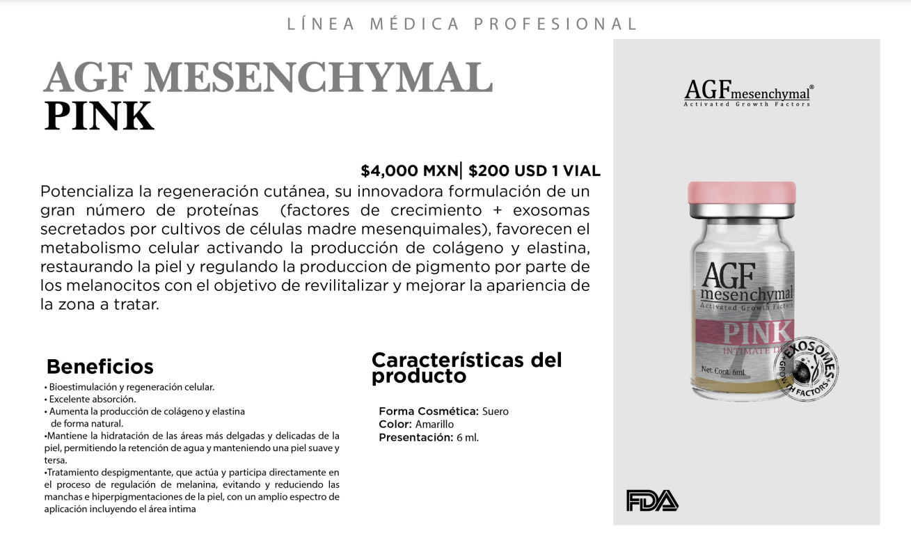 AGF Mesenchymal PINK 2x1