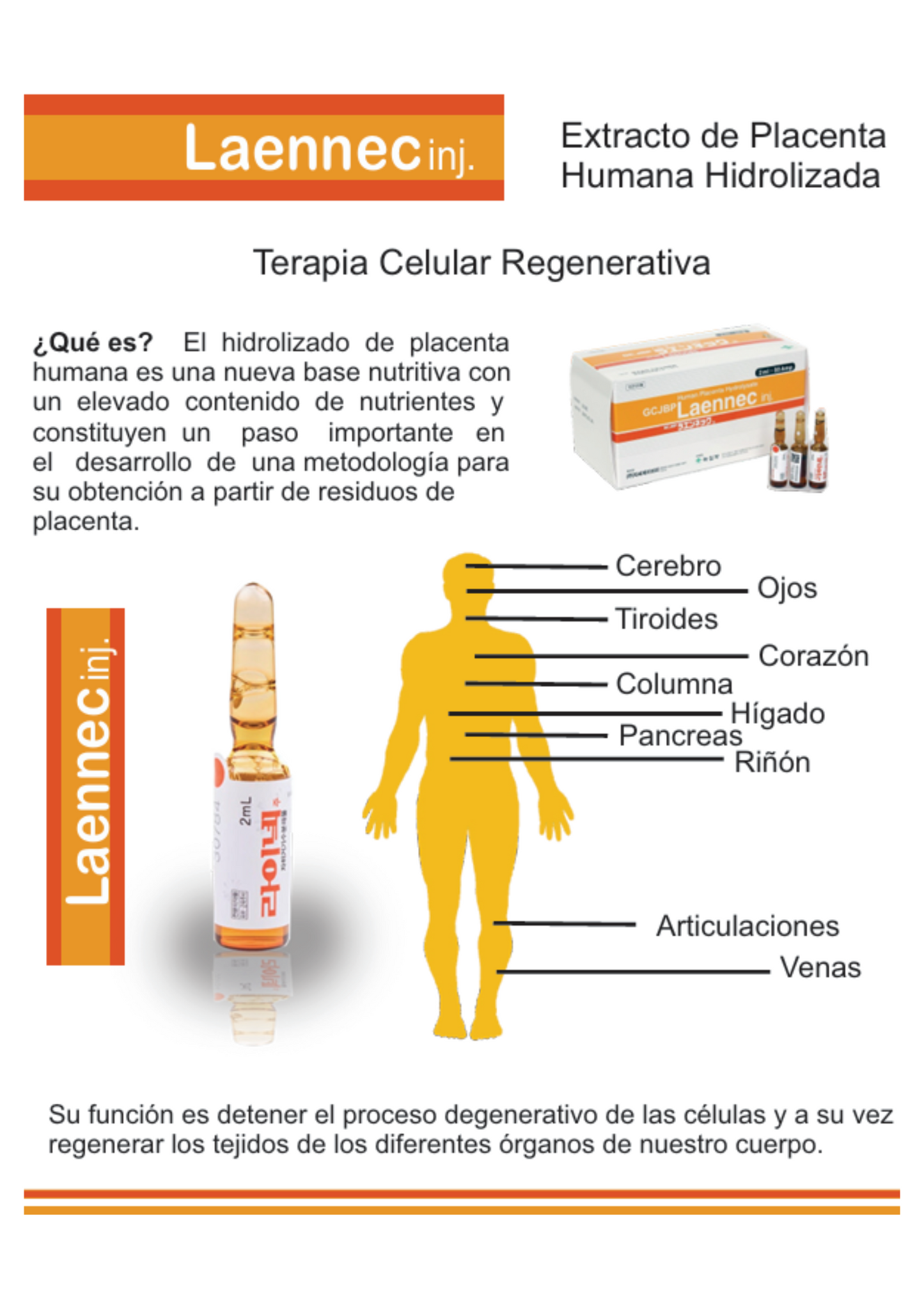 Laennec inj. vial suelto