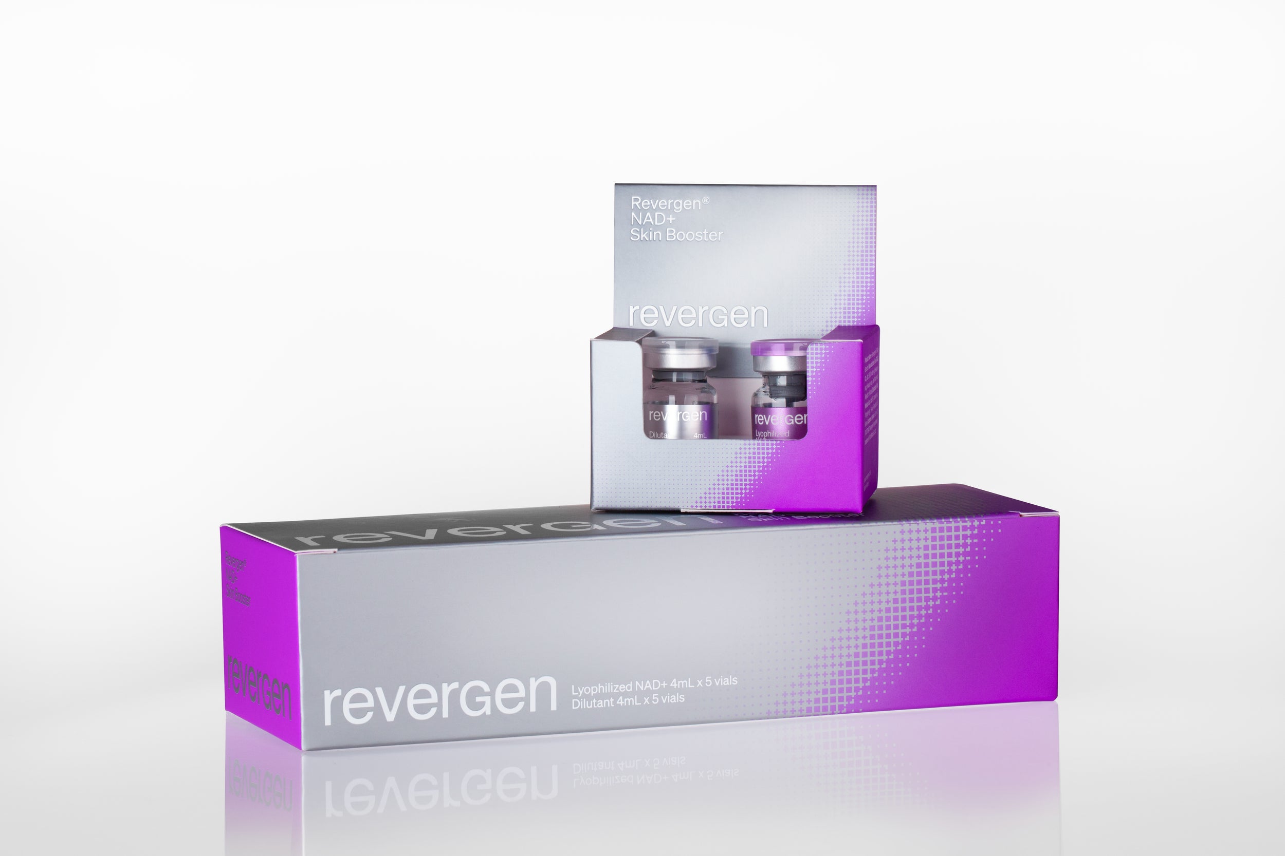 Promoción REVERGEN NAD+ Skin Booster Profesional | 5 Viales + 1 de regalo